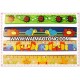 Cartoon Lovely animal shape wooden school primary scholar ruler for kids